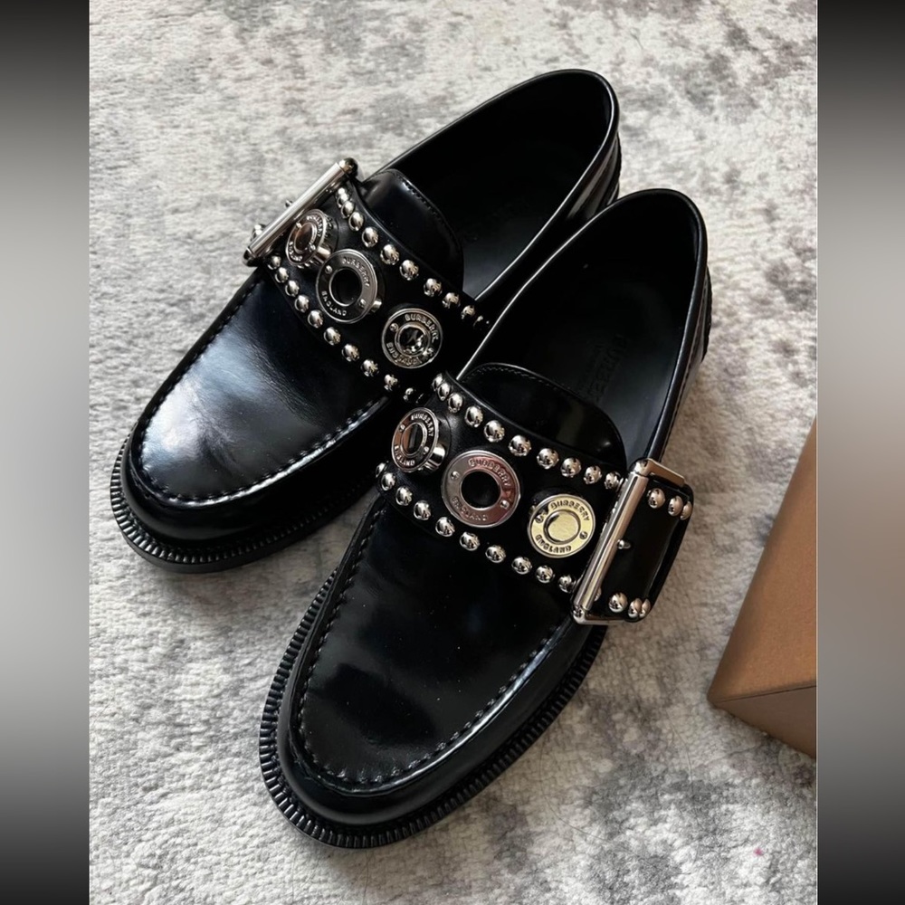 Worn ones Burberry loafers, size 7